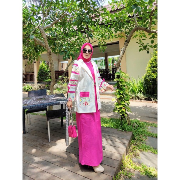 Vivia set by Meera DRESS 2 IN 1 (BLAZER+INNER)