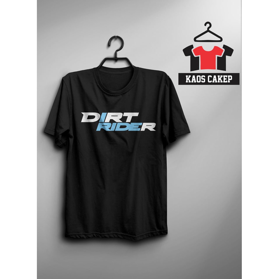 Kaos Tshirt Baju Combed 30S Distro Dirt Rider