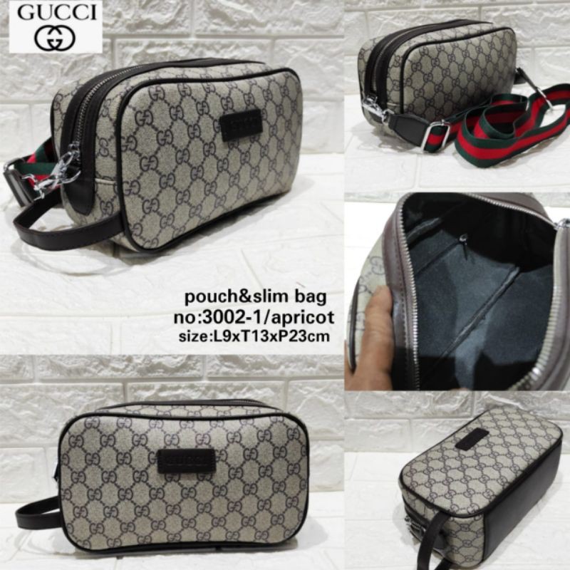 Pouch/Slim Bag/Tas Bahu Gucci Premium
