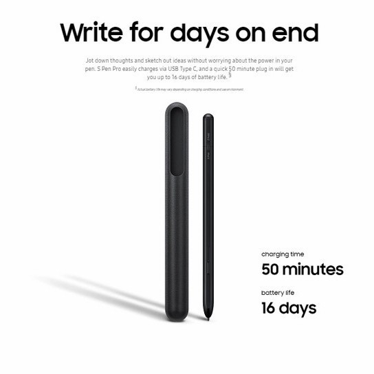 SAMSUNG S PEN FOLD EDITION GALAXY Z FOLD 3 S-PEN FOLD3 ORIGINAL STYLUS