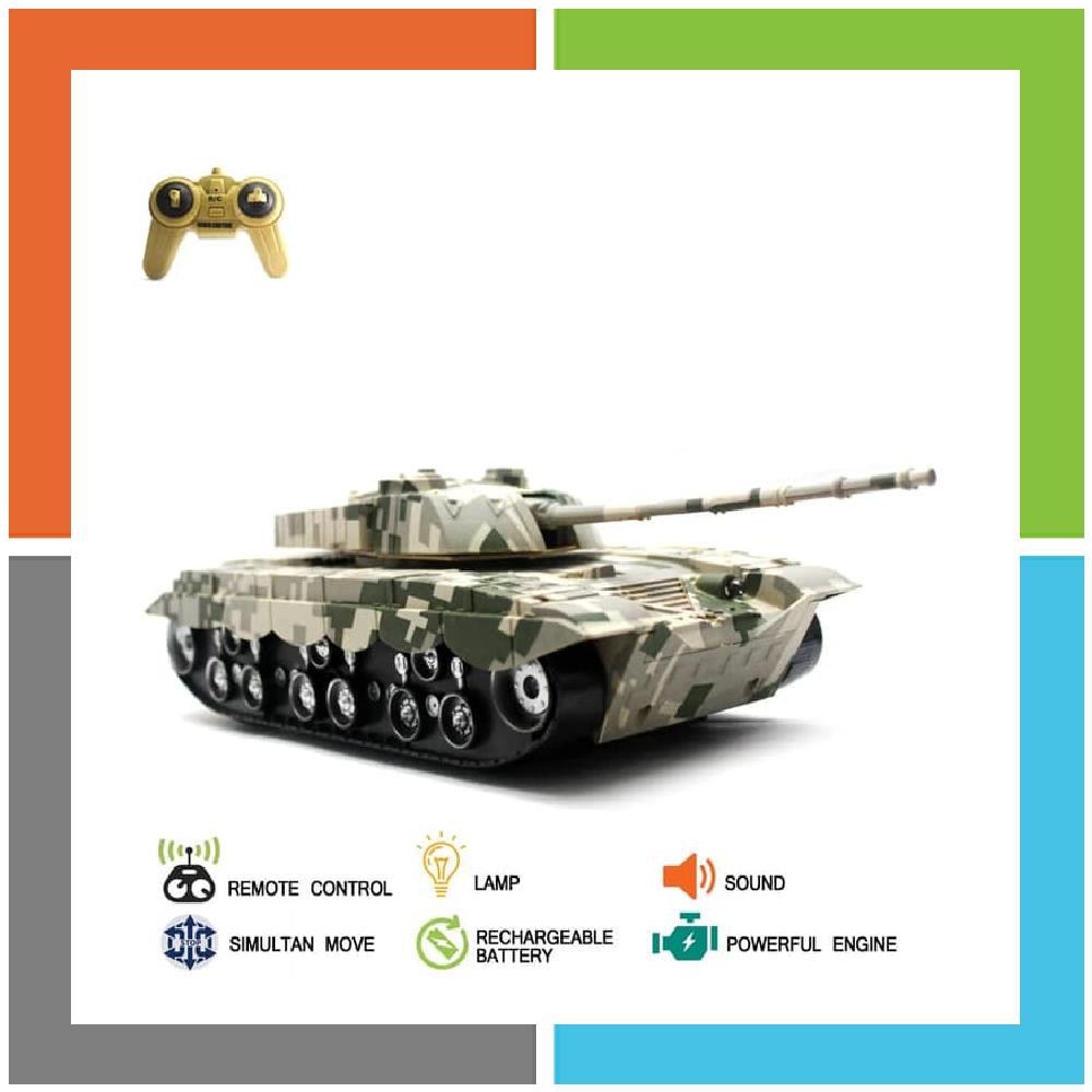Mainan Remote Control RC Tank Tiger