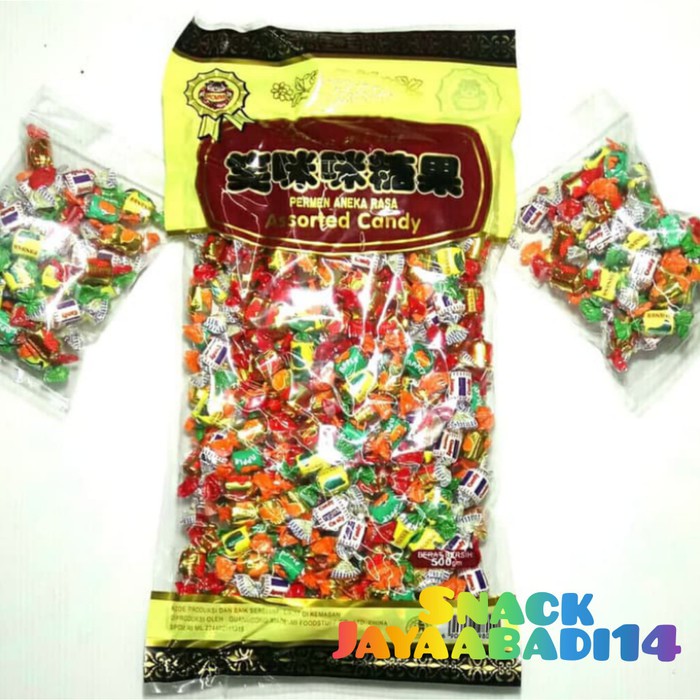 

Permen syomimi aneka rasa buah buahan Bungkus