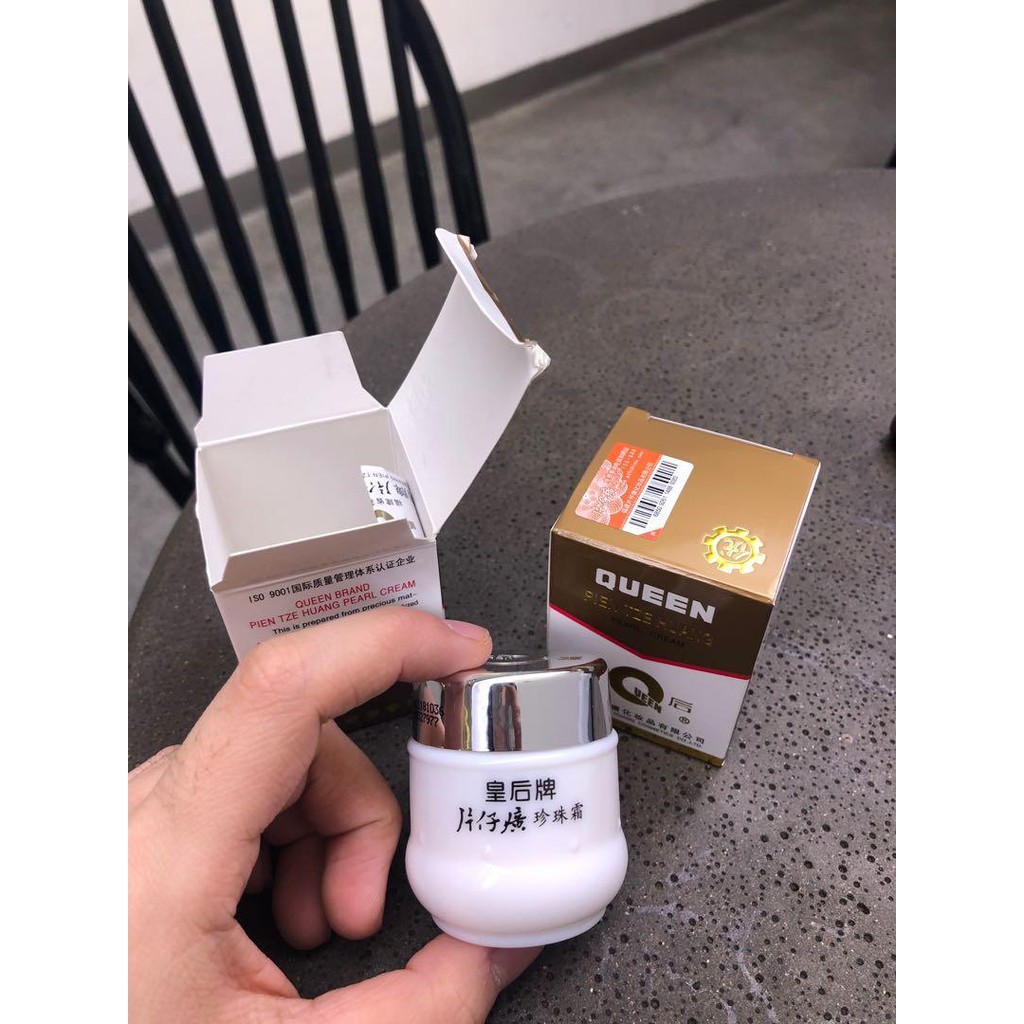Original queen pien tze huang pearl cream pemutih kecantikan perawatan pria wanita obat herbal cina