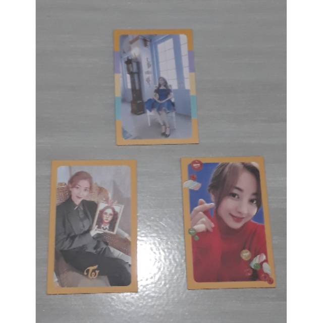 NEW READY JIHYO PHOTOCARD TWICE WHAT IS LOVE 5TH MINI ALBUM