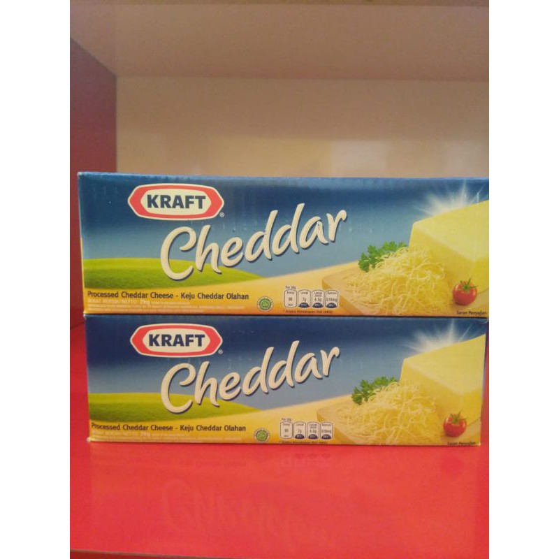 Jual Keju Kraft Cheddar 2kg | Shopee Indonesia