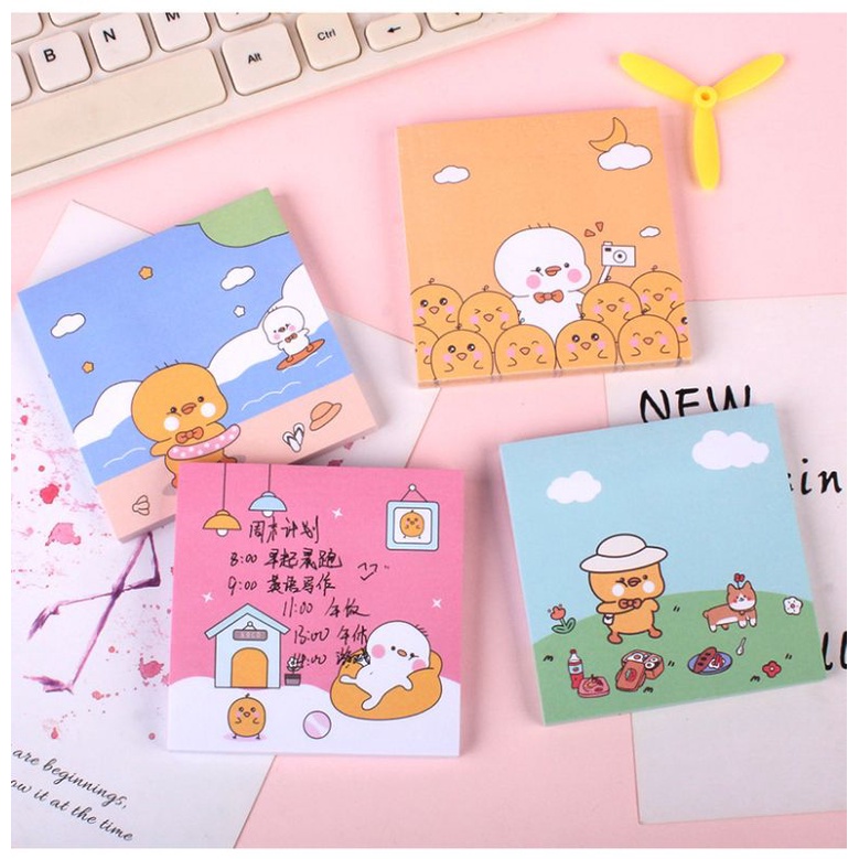 

Machita Sticky notes itik anak ayam lucu isi 80 lembar
