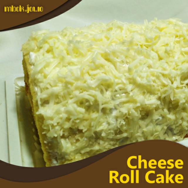 

Bolu Gulung Keju / Cheese Roll Cake