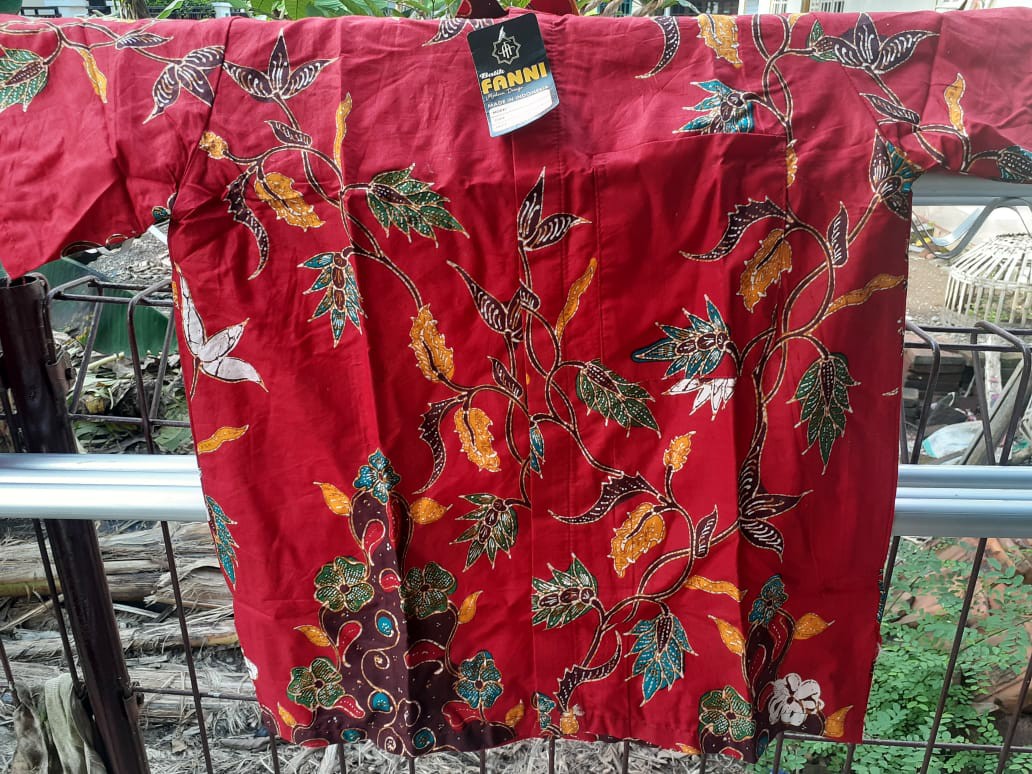 (bisa Cod) Promo Batik Kerja Hem Pendek Kemeja Batik