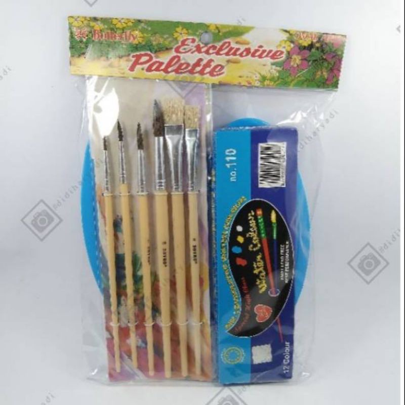 

PAKET CAT AIR / CAT AIR SATU SET KOMPLIT/ KUAS / CAT AIR / PALET