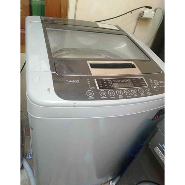 mesin cuci LG inverter 13kg second normal