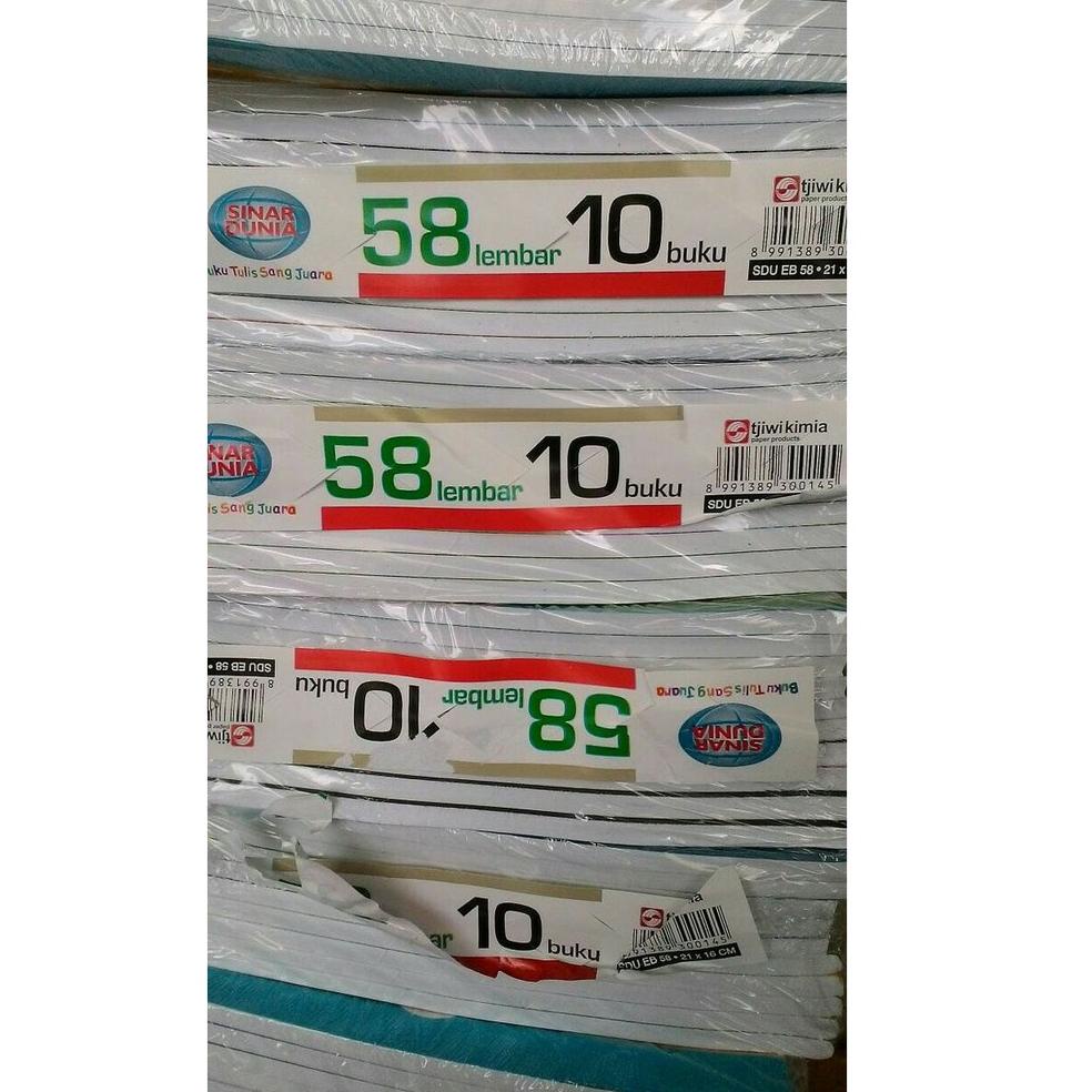 

(I3R8) PRAS_ACC BUKU TULIS SIDU ISI 58 //Diskon@lagi