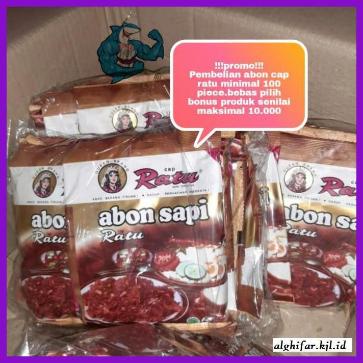

Makanan-Kering- Abon Cap Ratu 90G -Aneka.