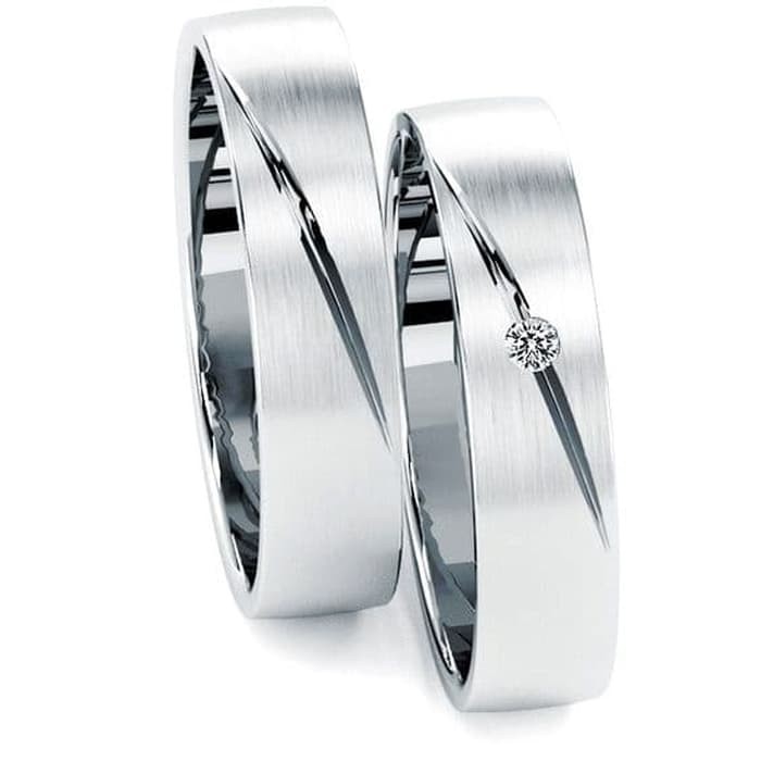 Cincin Couple Cincin Kawin Cincin Nikah Cincin CINCIN NIKAH PERAK COUPLE GARIS