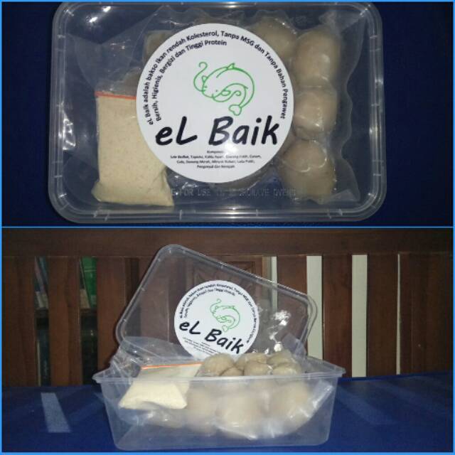 

Bakso Ikan eL-Baik 17 Butir