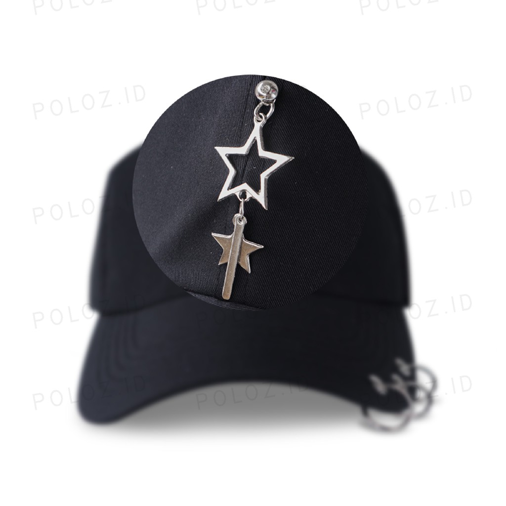 TERMURAH TOPI RING RANTAI KOREA TOPI ANTING KOREA TOPI RING BESI RANTAI KOREA TOPI BASEBALL RING