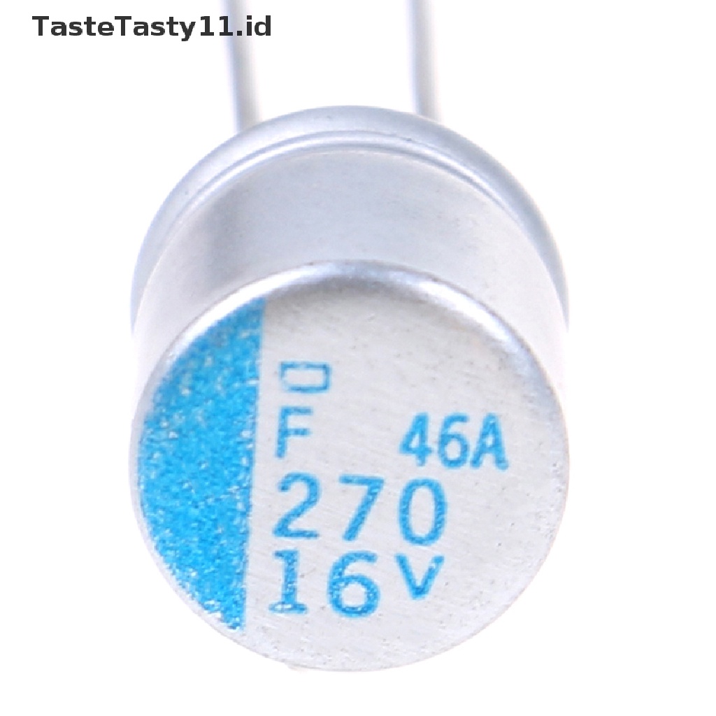 【TasteTasty】 10pcs 270uF 16V NCC PSF serires 8x8mm Low ESR Motherboard VGA Solid Capacitors .