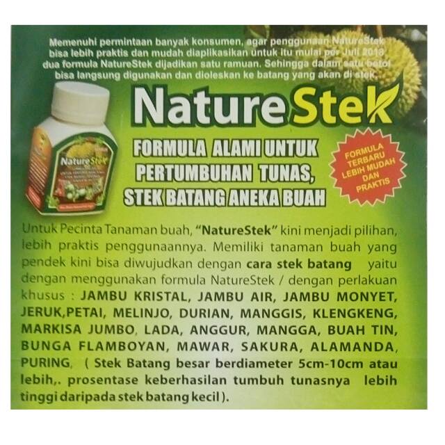 Nature Stek Penemuan Baru Budidaya Buah Dengan Stek Batang Dengan Cara Yang Mudah Dan Cepat