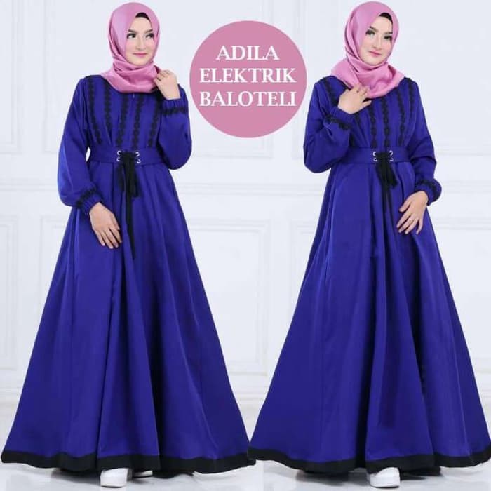 TERBARU ! GAMIS UMROH GINDA PUTIH JUMBO SYAR'I BUSUI SLETING GINDA SYARIE WHITE 12137 I.36584000.113