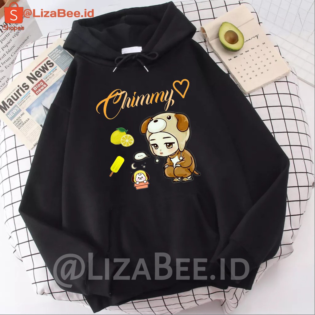 Hoodie Chimmy Bt21 Wanita Sweater Bt21 Chimmy Anak Perempuan Dewasa Hodie BTS Oversize Jumbo Murah