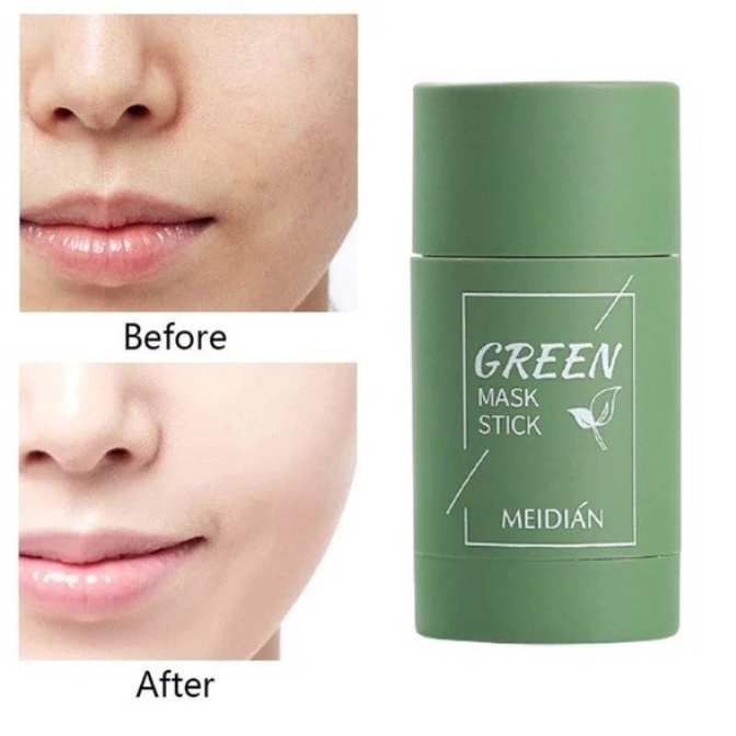 MEIDIAN Cleansing Clay Stick Greentea Wajah Komedo Mask Eggplant XX018