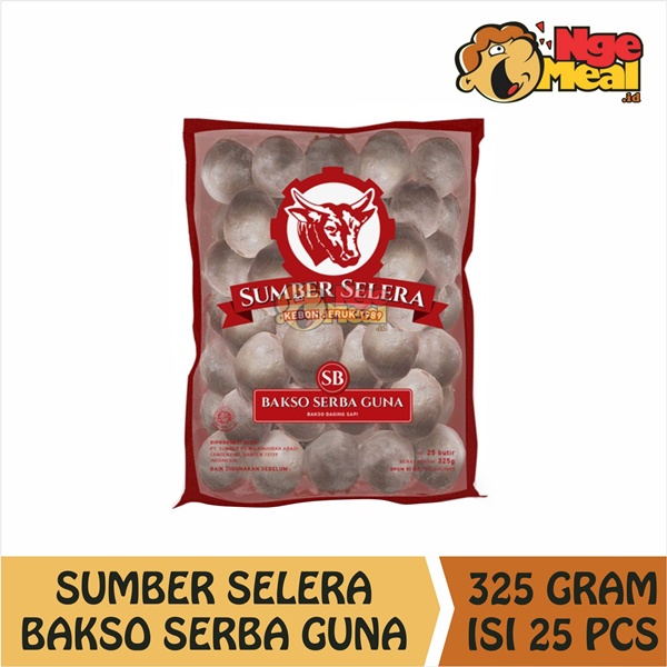 

SUMBER SELERA Bakso Sapi SB SERBAGUNA isi 25
