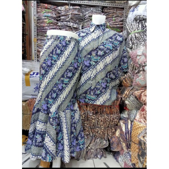 Rok duyung prisket batik//rok duyung//rok mermaid//rok kebaya//rok batik couple kemeja