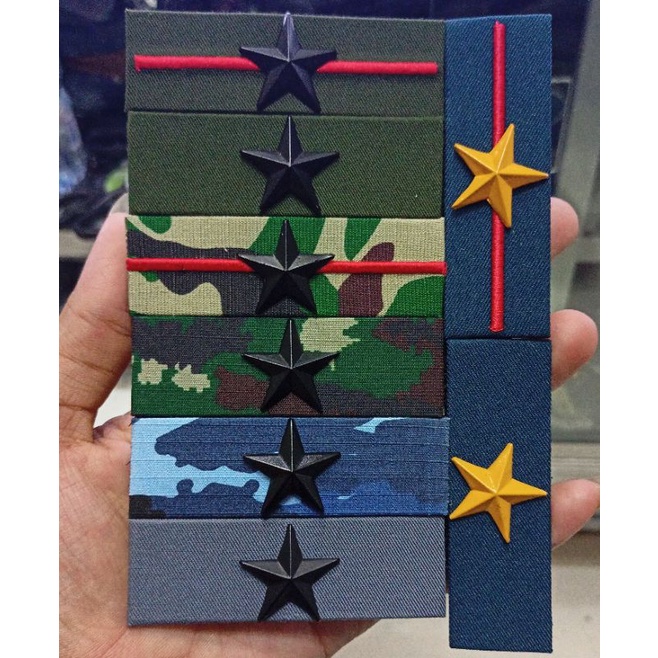 pangkat topi pet pdh pdl brigjen logam