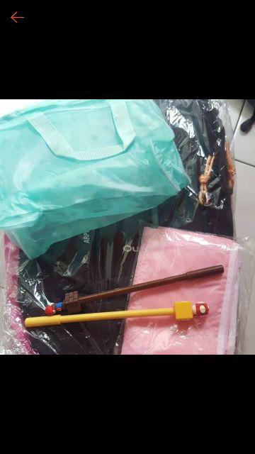 Kasimurah K185 Pouch Storage Bag Box Organizer Gantung 3 Sekat Pouch Gantung Lucu Unik Murah Grosir