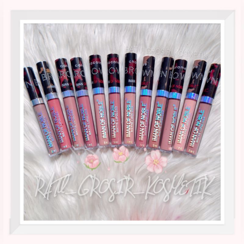 PROMO PERPACK!!!LIP GLOSS NUDE MATTE MY LOVE FASHION COLOR NO.I32-7