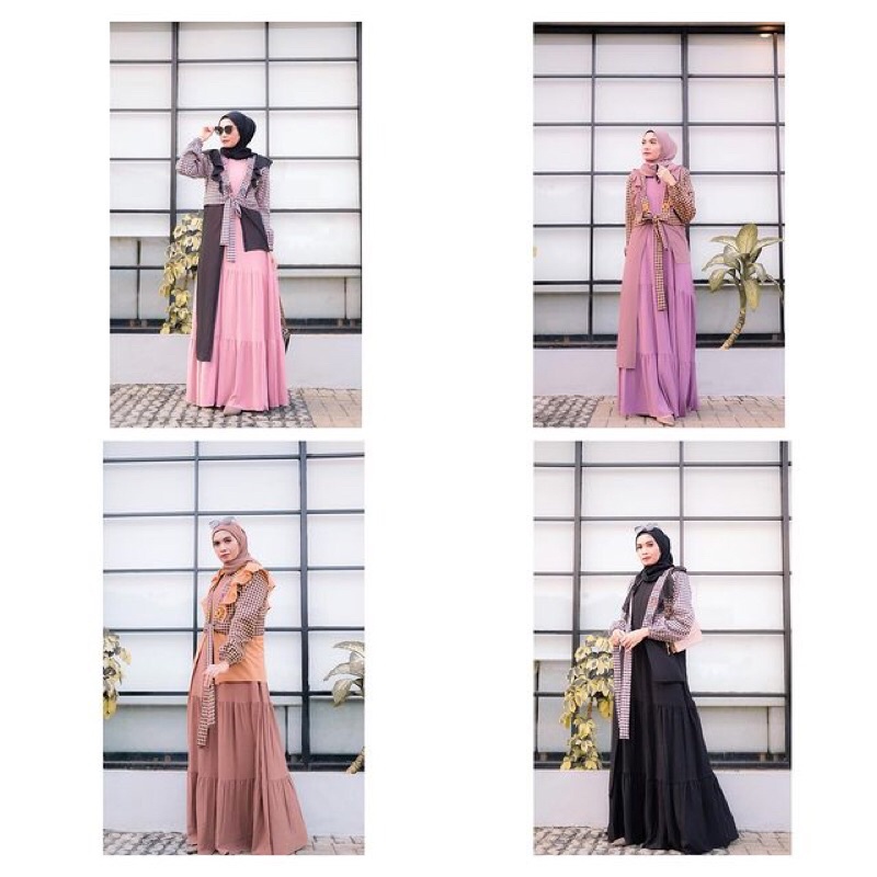 Neelofa set cardy ORI by dcl premium