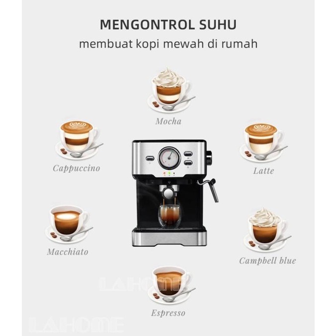 Mesin Kopi Espresso, Mesin Kopi Otomatis Pembuat Delonghi Italy Pump