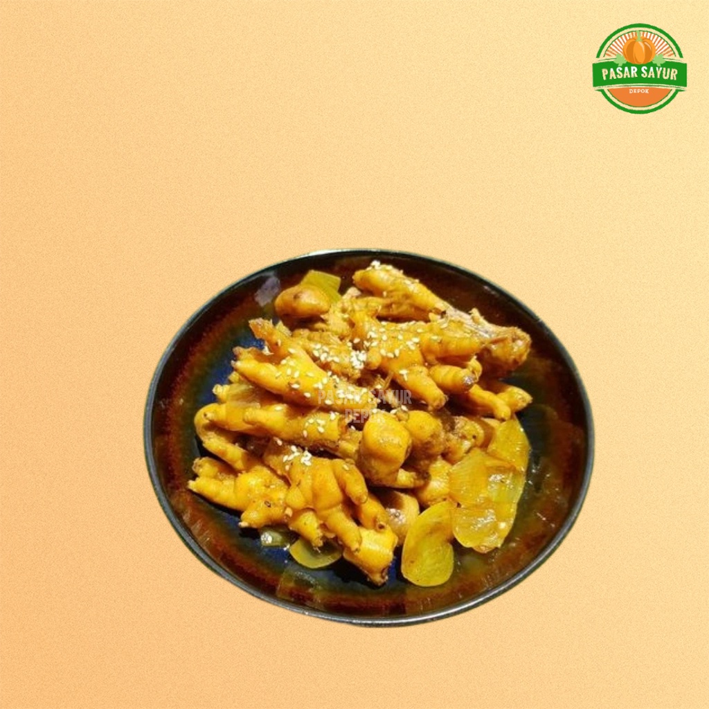 

Ceker ayam ungkep bumbu kuning 500 gram