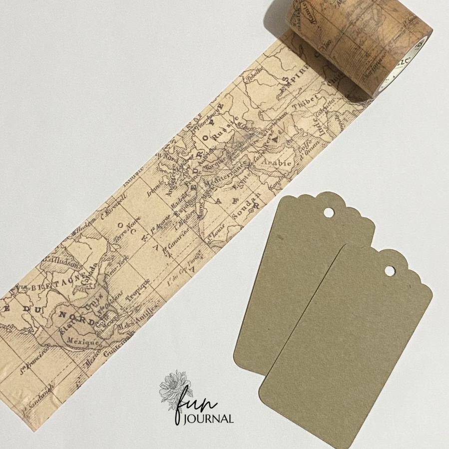 

↯ WASHI TAPE VINTAGE THINGS SAMPLE SHARE 50 CM ௹