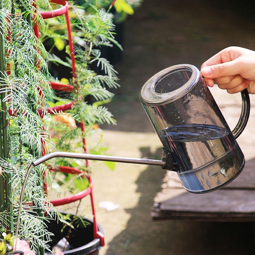 Nickolas1 Watering Can Bunga Rumah Tangga Taman Tanaman Stainless Steel Teras Siraman Pot