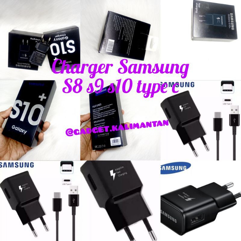 charger Samsung s10 plus dan headset Samsung acc acecories handphone hp