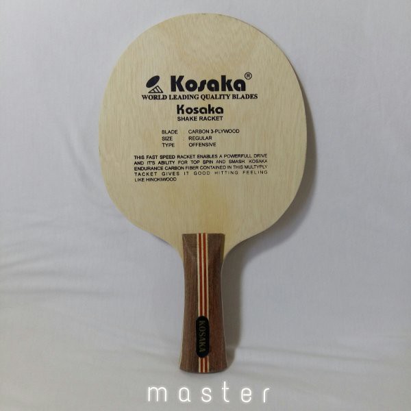 Kayu Bet / Bat Pingpong / Tenis Meja Kosaka Carbon