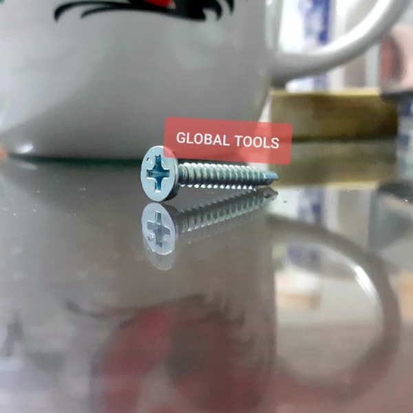 Stock Terlaris  Sekrup Roofing 6 x 1 sekrup ujung sds skrup paksa 6 x 1 skrup 6 x 25 Tools global