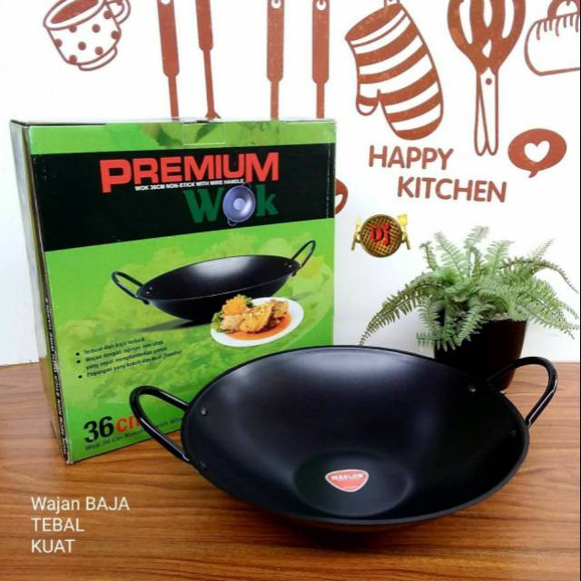 Wajan baja tebal kuat