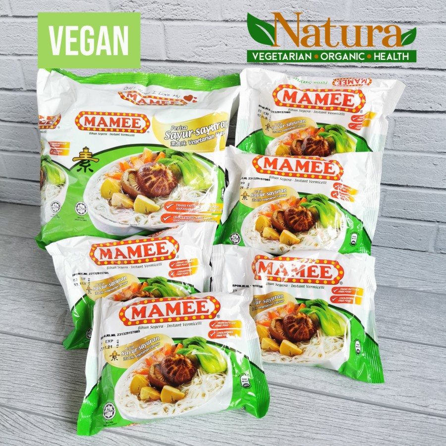 

Mamee Bihun Instant Vermicelli Vegetarian Vegan 1 Pak isi 5 Bungkus