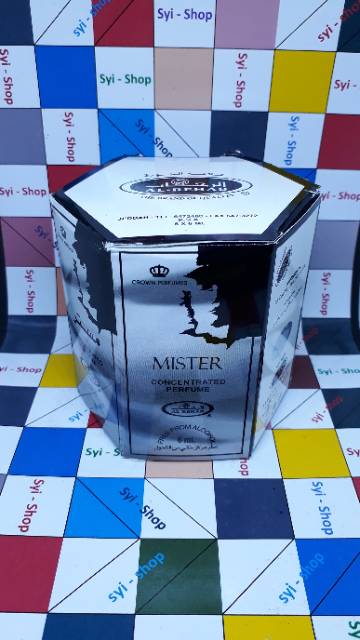 Parfum MISTER Original By AL REHAB Roll On Non Alkohol 6ml