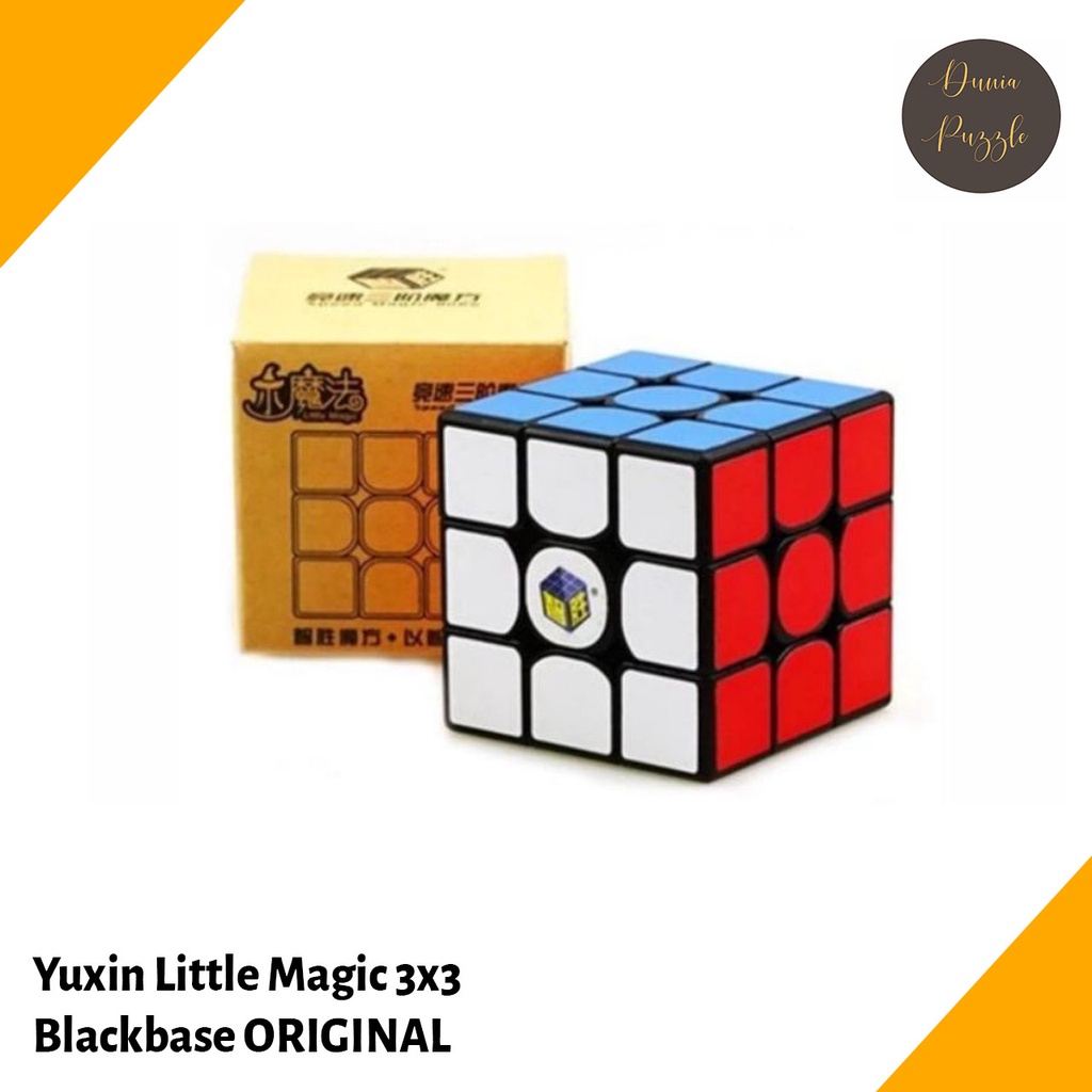 Rubik 3x3 Yuxin Little Magic 3x3 Blackbase PREMIUM