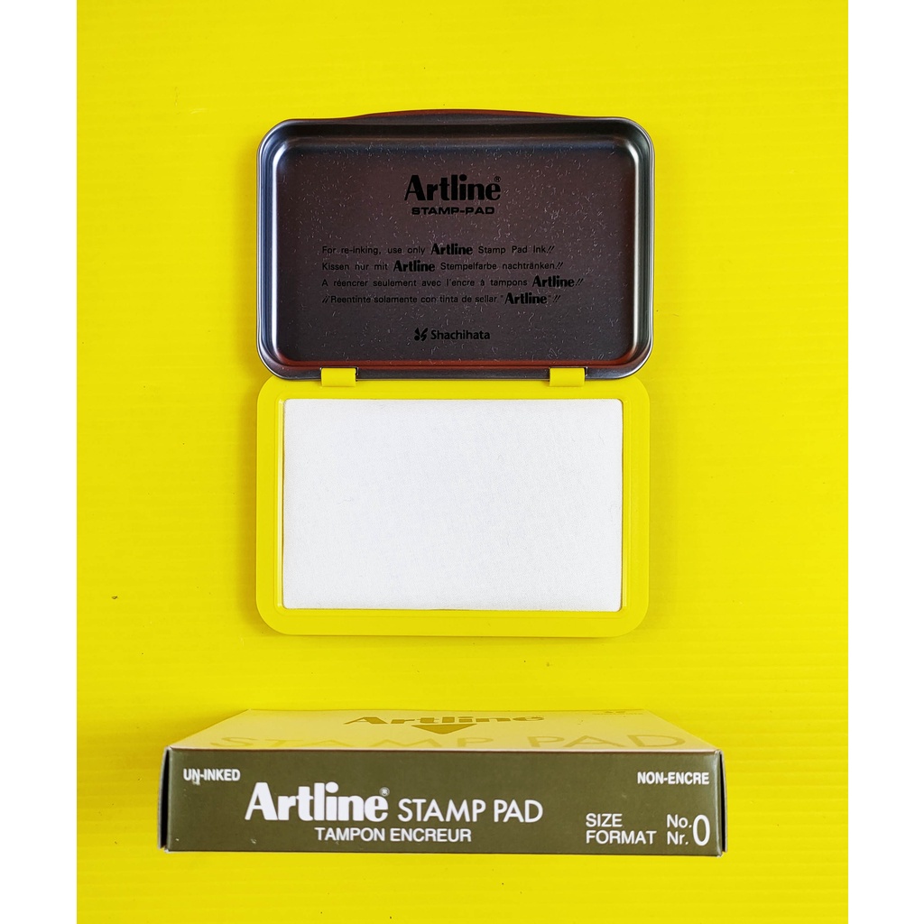 

BANTALAN STEMPEL / STAMP PAD ARTLINE UN INKED NO. 0