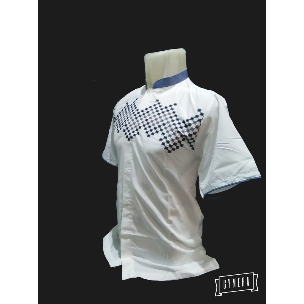 Baju Koko Tangan Pendek Motif Random