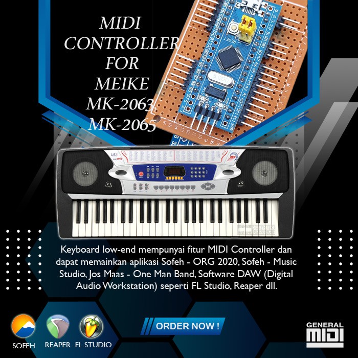 Modul MIDI Controller Meike MK-2063