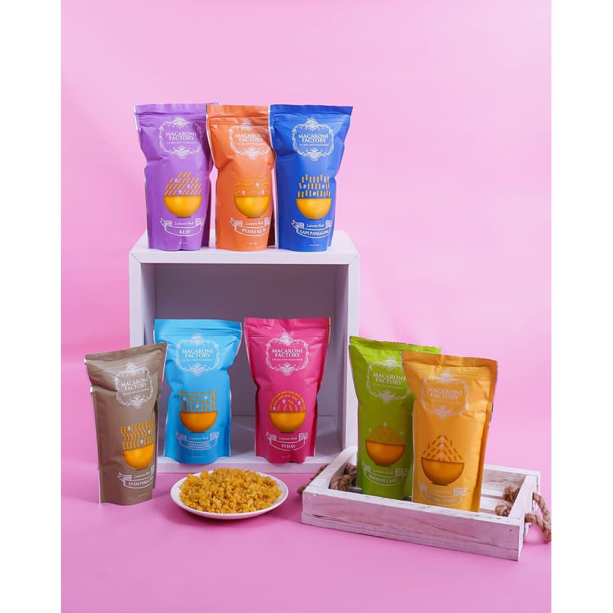 

Makaroni Factory Store 9 Rasa Yang Bikin Ngiler Satuan ~ kp716