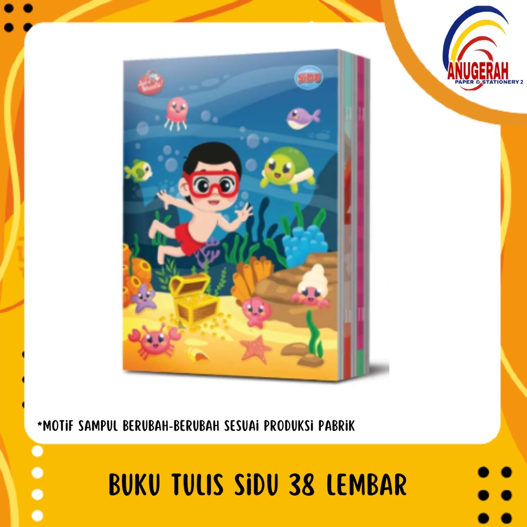 

Buku Tulis Sinar Dunia SIDU 38 (PAK)