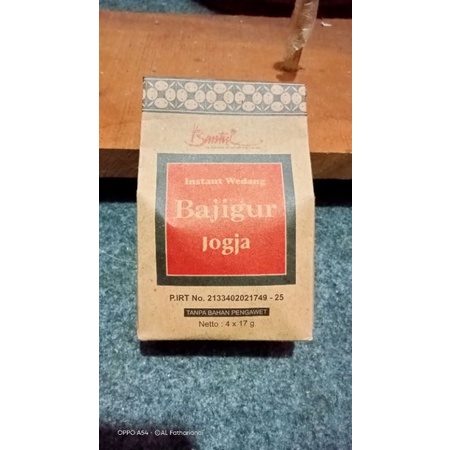 

[TERMURAH] Minuman Serbuk Instant Bajigur / Minuman Tradisional / Minuman Kesehatan / Minuman Rempah