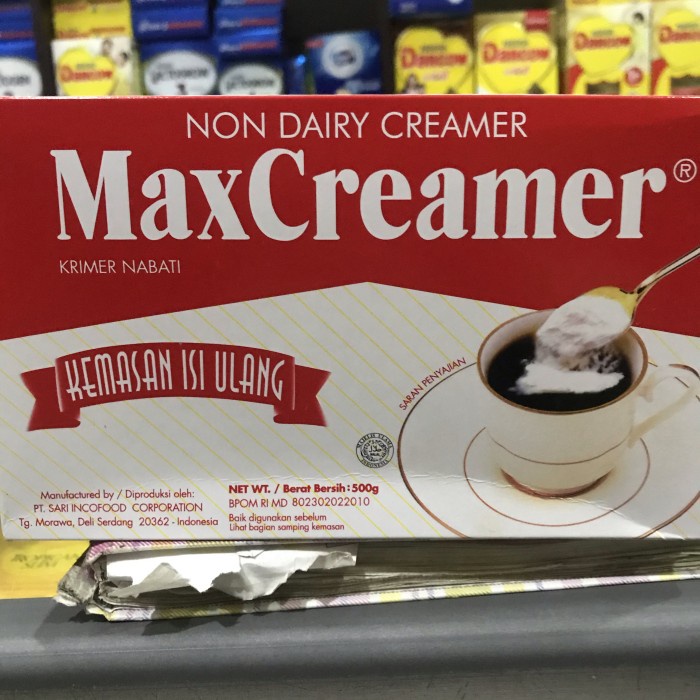 

Krimer- Maxcreamer Kemasan Isi Ulang 500G -Krimer.