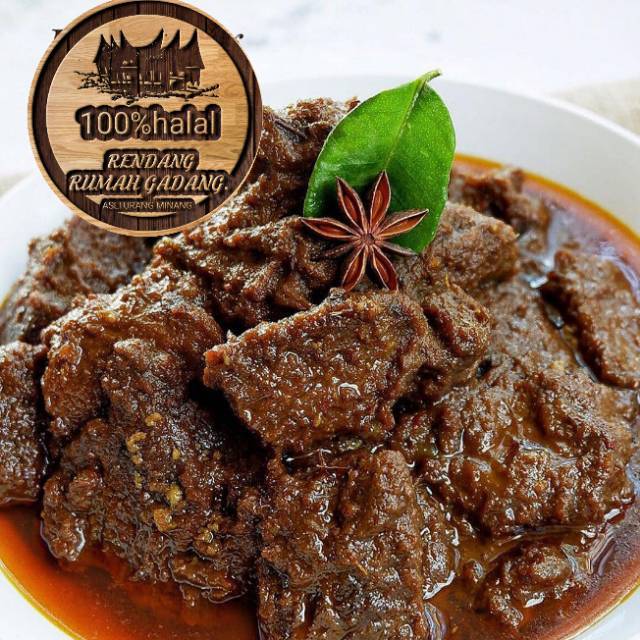 

Randang Hitam asli Padang dari Resep keluarga 500gr