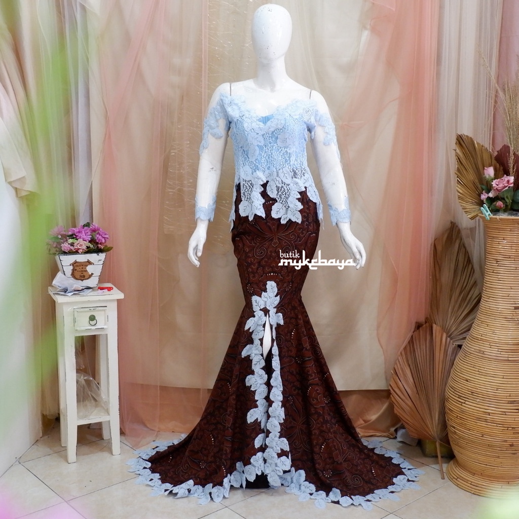 SETELAN KEBAYA SABRINA MODERN / KEBAYA WISUDA / KEBAYA KONDANGAN TERMURAH